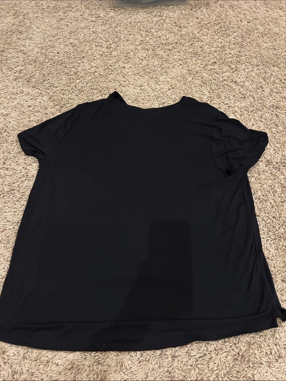 GAP Black Short Sleeve Crew Neck T-Shirt - Picture 4 of 4
